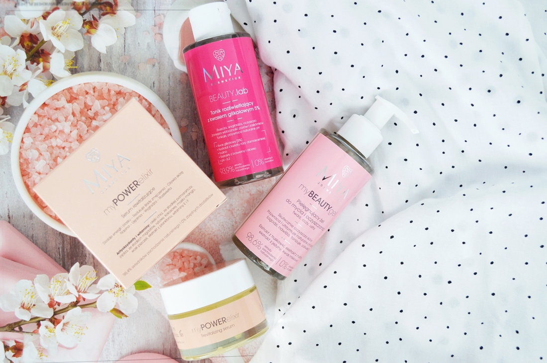 miya cosmetics prosta pielęgnacja twarzy serum rewitalizujące puderek.com.pl